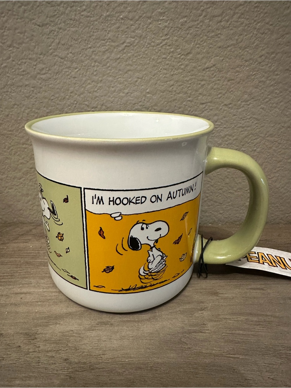Peanuts Snoopy I’m Hooked On Autumn Mug
